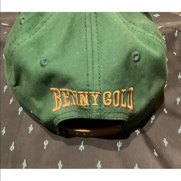 Benny Gold SnapBack hat RARE COLOR - Picture 4 of 4
